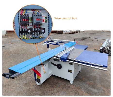 5.5KW 1.1KW Моторная мощность MJ6132 Деревообрабатывающая деревянная мультипилы Машины панельные пилы Режущие пилы Слайдные пилы