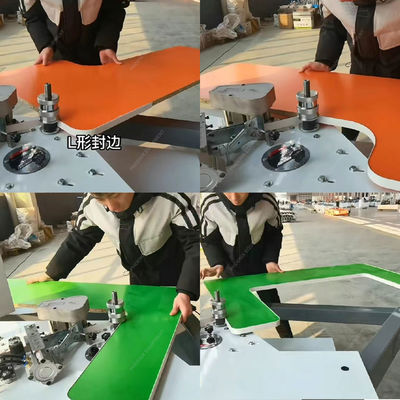 Полностью автоматический W-2 ручной складной рукой краевой бандер 220V / 380V / 440V / настраиваемый изогнутый краевой бандинг