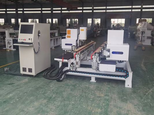 Высокая емкость 2000 кг двойная линия номер CNC деревянные двери замок отверстие мортизирующей машины