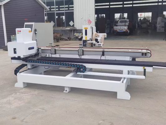 Высокая емкость 2000 кг двойная линия номер CNC деревянные двери замок отверстие мортизирующей машины