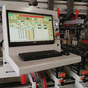 Усовершенствованная многострочная линия деревянного скважины CNC для 8 50 мм толщины обработки