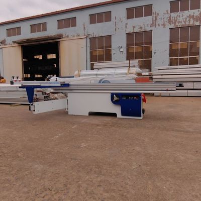 5.5 KW главный двигатель мощность Сдвижной стол пила для Макс. Длина заготовки 3200 мм