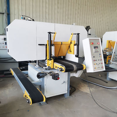 Общая мощность 17,22 кВт Деревянная CNC ленточная пила MJ400 для резки древесины