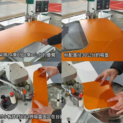 100,8 м/мин. Скорость подачи панели Rocker Arm Industrial Wood Edge Banding Machine для фанеры