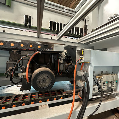 Горизонтальный стиль MJ6228A Высокоскоростная CNC панельная пила для дереворезания