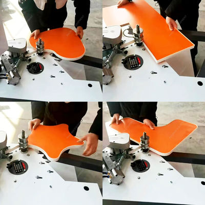 Специализированное напряжение 1,4 кВт W-1 MDF Curve Edge Bander Folding Arm Edge Banding Machine