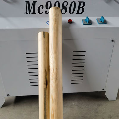MC9080B Автоматическое питание круглого ствола машина идеальное решение для квадратного дерева округления