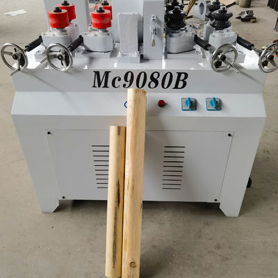 MC9080B Древообрабатывающая машина для закругления лопаток с мощностью 4 кВт и питающим мотором мощностью 0,75 кВт