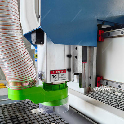 1700кг вес деревянной резьбы CNC-маршрутизатор с горизонтальной бурение и бурение функций