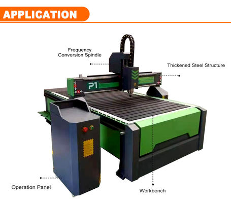 1325 Акриловый MDF гравировка резьба резка маршрутизатор CNC машина с T-слот экструзий