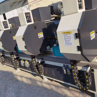 WMJ200-4 Многоголовая горизонтальная ленточная пила CNC Тяжелая квадратная пила для резки древесины