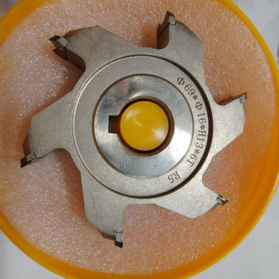 KDT Edge Banding Machine Part Six Blade Slot Wood Milling Cutter для доски из древесины MDF