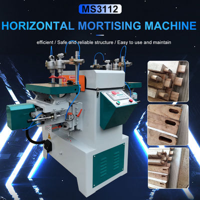480 кг Древесина Муртизирующая машина MS3112 CNC горизонтальная двойная конечная стяжка и канавка