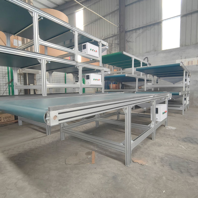 Специальное транспортировочное устройство Промышленный модульный PVC/PU перемещающийся ремень транспортировщик для легкой