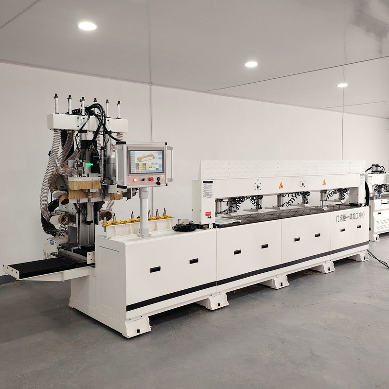 Автоматическое измерение толщины деревянная буровая машина CNC бурение и фрезерный центр