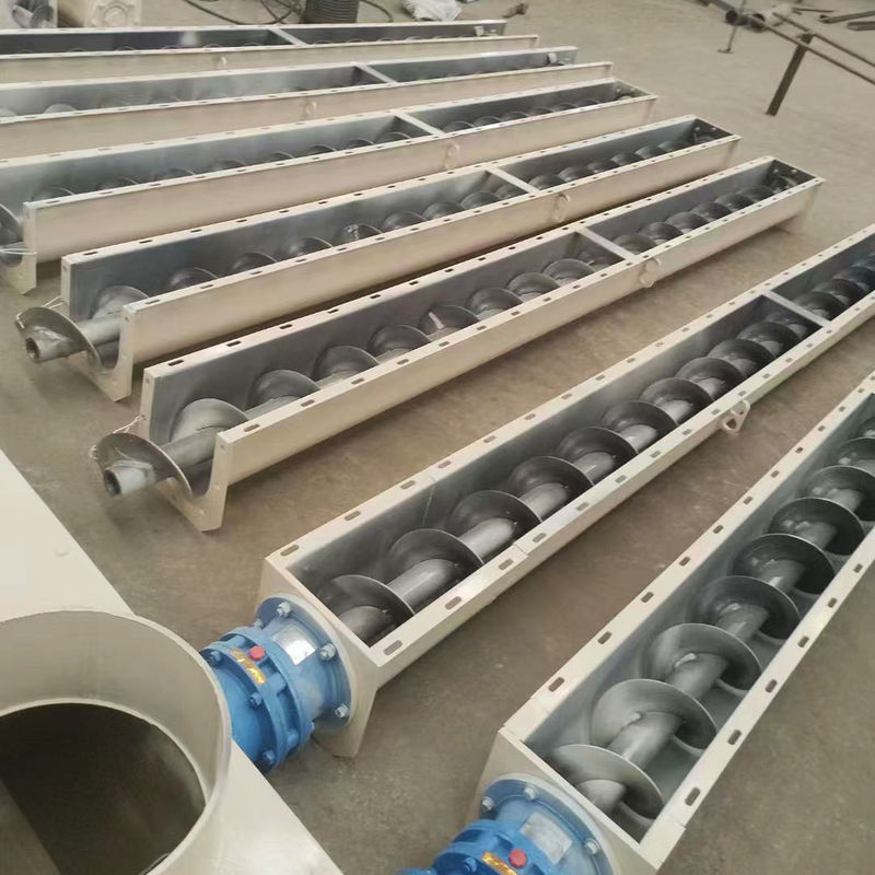 Профессиональный TDLXU330-5 настраиваемый U-образный цементный пелет Worm Auger Screw Conveyor
