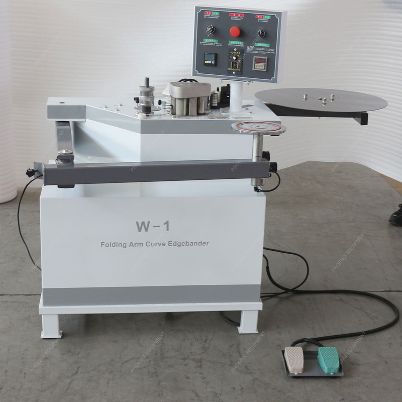 Специализированное напряжение 1,4 кВт W-1 MDF Curve Edge Bander Folding Arm Edge Banding Machine