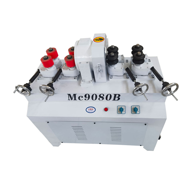 MC9080B Напряжение настраиваемая круглая стержня вращающаяся машина для квадратного круглого деревообработки